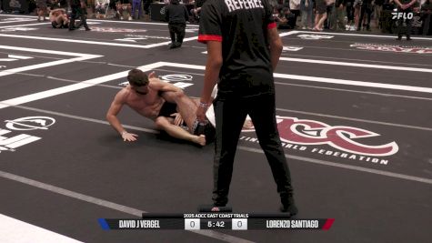 Lorenzo Santiago vs David J Vergel 2025 ADCC East Coast Trials