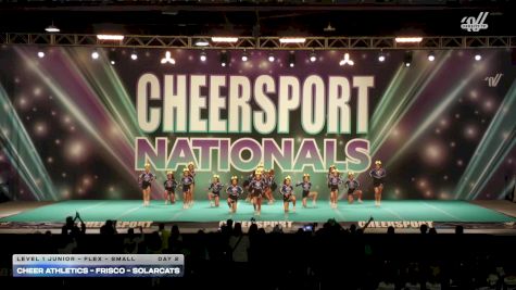 Cheer Athletics - Frisco - SolarCats [2026 L1 Junior - Flex - Small Day 2] 2026 CHEERSPORT National All Star Cheerleading Championship