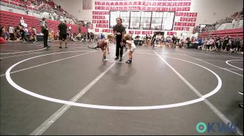 43 lbs 3rd Place - Axton Marvin, Yukon Wrestling Academy vs Ellis Jerry, Rough Riders