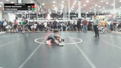 128 lbs Rr Rnd 5 - Vincent Mastrianni, Team Shutt Garnett Trained - HSC vs Tyden Shuman, Steller Trained Bossk - HSC