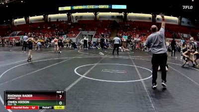 84 lbs Quarterfinal - Rhowan Rader, Pursuit vs Owen Hixson, SILO