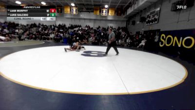 190 lbs Cons. Round 1 - Luke Salcido, Villa Park vs Liam Murphy, West Torrance