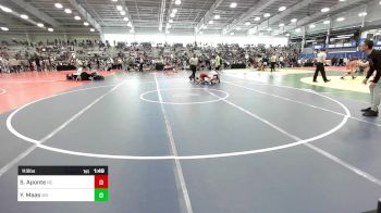 113 lbs Round Of 32 - Samual Aponte, NC vs Yasir Maas, MD