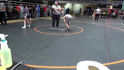 100 lbs Round Of 32 - Conner Miller, East Lycoming vs Jack Famularo, Easton