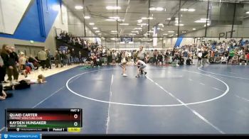 76 lbs Cons. Round 3 - Kayden Hunsaker, West Jordan vs QUAID CARTER, Fremont Wrestling Club