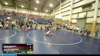 57 lbs Round 2 - Hunter Anderson, Box Elder Stingers vs Konn Brackett, Badlands Elite