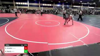 130 lbs Quarterfinal - Ethney Amador, Shadow Hills vs Heaven Handy, NM Gold