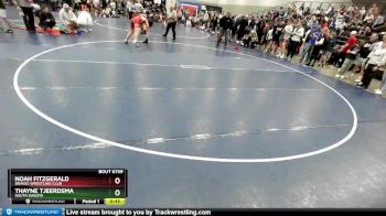 175 lbs Quarterfinal - Noah Fitzgerald, Braves Wrestling Club vs Thayne Tjeerdsma, South Dakota