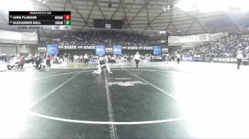 Boys 4A 215 lbs Cons. Round 2 - Alexander Ball, Lake Washington vs Luke Fluegge, Wenatchee