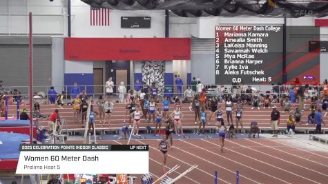 Women's 60m, Prelims 5