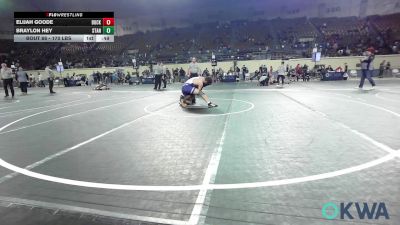 170 lbs 7th Place - Elijah Goode, Buck Pride Wrestling vs Braylon Hey, Standfast