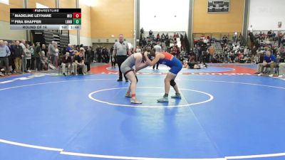 145 lbs Round Of 16 - Madeline Leyhane, Maine Central Institute vs Fira Shaffer, Londonderry