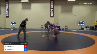 70 kg Con 32 #2 - Kendall Frame, Wyoming Wrestling RTC vs Nathan Smith, Askren Wrestling Academy