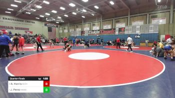 132 lbs Quarterfinal - Anthony Harris, Buchanan vs Jacob Perez, Monache