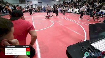 46 lbs Quarterfinal - Jaxon Ditmore, Dark Cloud Wrestling Club vs Shane Webster, Claremore Wrestling Club