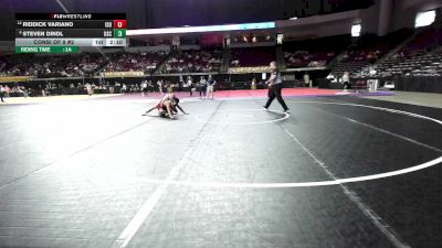 141 lbs Consi Of 8 #2 - Riddick Variano, Iowa State vs Steven Dindl, South Carolina