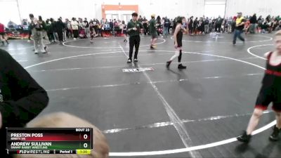 85 lbs Quarterfinal - Andrew Sullivan, Swamp Rabbit Wrestling vs Preston Poss, Ninety Six