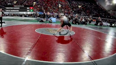 6A 144 lbs Quarterfinal - Trexton Harned, Rigby vs Onyx Kunsaitis, Thunder Ridge