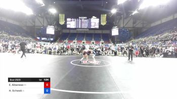 94 lbs Quarters - Emilio Albanese, Pennsylvania vs Hayden Schwab, Iowa