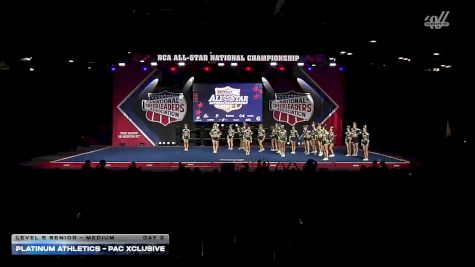 Platinum Athletics - PAC Xclusive [2026 L5 Senior - Medium Day 2] 2026 NCA All-Star National Championship