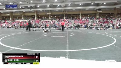 90 lbs Round 5 - Jameson Smith, WWC vs Isaiah Bustamante, Salina