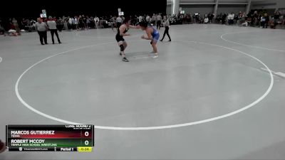 190 lbs Cons. Round 2 - Marcos Gutierrez, Texas vs Robert McCoy, Temple High School Wrestling