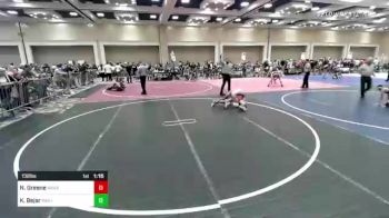 132 lbs Round Of 64 - Nicholas Greene, American Jiu Jitsu Collective vs Keenan Bejar, Panther Wrestling