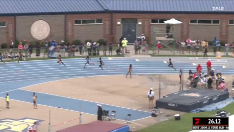 Youth Boys' 200m, Finals 7 - Age 11