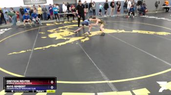 92 lbs Round 1 - Rhys Rimbert, Chugach Eagles Wrestling Club vs Greyson Reuter, Interior Grappling Academy