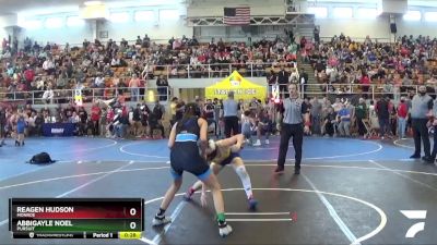 100 lbs Semifinal - Abbigayle Noel, Pursuit vs Reagen Hudson, Monroe