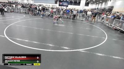 63 lbs Cons. Round 1 - Graham Meyer, Iowa vs Matthew Villalobos, Wisconsin