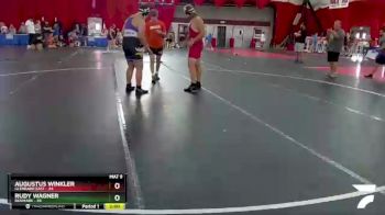 215 lbs Round 1 (4 Team) - Augustus Winkler, Glenbard East vs Rudy Wagner, Denmark