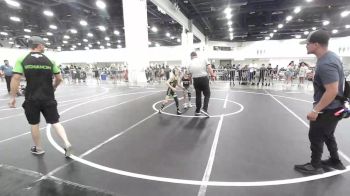 57 lbs 2nd Place - Nico Lopez, Black Fox Wrestling Academy vs Easton McMahon, Shootbox