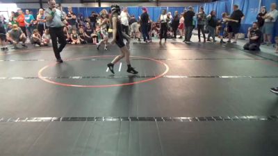 70 lbs Rr Rnd 4 - Michael Bartlett, Mat Assassins vs Esther Wernersbach, Central Kentucky