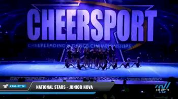National Stars - Junior Nova [2021 L2 Junior - D2 - Medium - B Day 1] 2021 CHEERSPORT National Cheerleading Championship