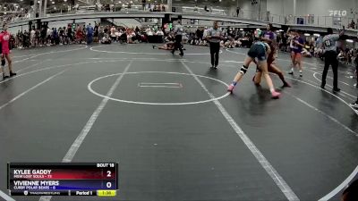 138 lbs Round 5 (8 Team) - Kylee Gaddy, MGW Lost Souls vs Vivienne Myers, Curby Polar Bears