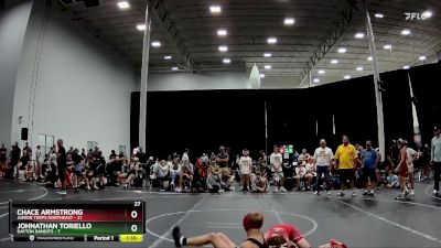 96 lbs Round 4 (8 Team) - Chace Armstrong, Junior Terps Northeast vs Johnathan Toriello, Dayton Bandits