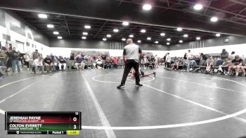 85 lbs Round 3 (8 Team) - Jeremiah Payne, CP Wrestling Academy vs Colton Everett, Dundee Wrestling