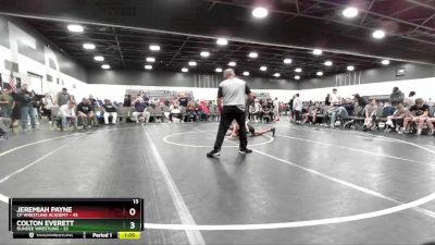 85 lbs Round 3 (8 Team) - Jeremiah Payne, CP Wrestling Academy vs Colton Everett, Dundee Wrestling