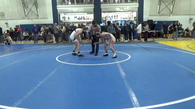 121 lbs Consi Of 16 #2 - Ethan Snyder, General McLane vs Haidan McNamara, Fort LeBoeuf