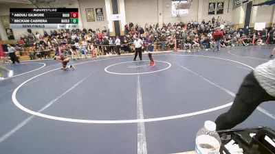 106 lbs Semifinal - Abduli Gilmore, Mahar vs Beckam Cabrera, Marlborough