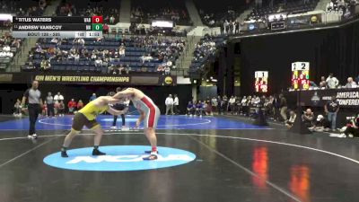 285 lbs Champ. Round 1 - Andrew Vanscoy, Baldwin Wallace vs Titus Waters, Wabash