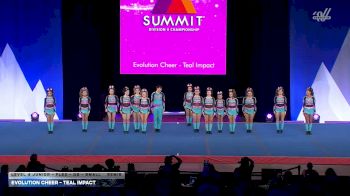 Evolution Cheer - Teal Impact [2026 L4 Junior - Flex - D2 - Small Semis] 2026 The D2 Summit