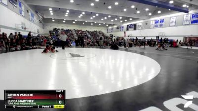 78 lbs Quarterfinal - Jayden Patricio, GWC vs Lucca Martinez, Total Kaos Wrestling Club