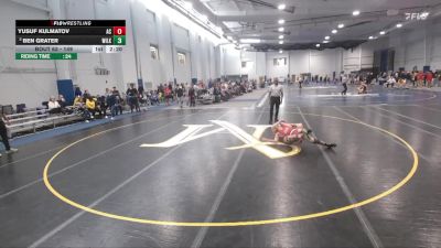 149 lbs Champ. Round 2 - Ben Grater, Wilkes vs Yusuf Kulmatov, Albright College