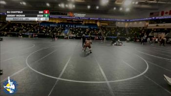 285 lbs Cons. Round 2 - Eli Chatfield, Brown Deer/Messmer/Shorewood vs Jeremy Ingram, Chicago (Mt. Carmel)