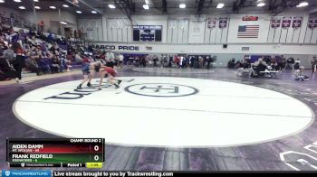 113 lbs Round Two - Frank Redfield, Eisenhower vs Aiden Damm, Mt. Spokane