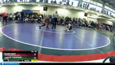 98 lbs Champ. Round 2 - Carter Thompson, Indiana vs Elijah Hunt, Western Wrestling Club