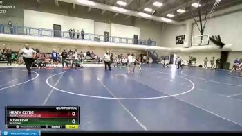 132 lbs Quarterfinal - Josh Fish, Westlake vs Heath Clyde, Wasatch Wrestling Club