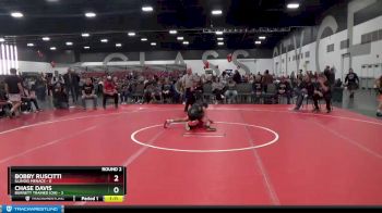 90 lbs Round 2 (8 Team) - Chase Davis, Burnett Trained (OH) vs Bobby Ruscitti, Illinois Menace